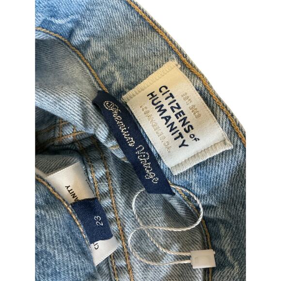 Citizens Of Humanity 'Annina' Blue Cotton Denim Jean Size 23 - Picture 4 of 4